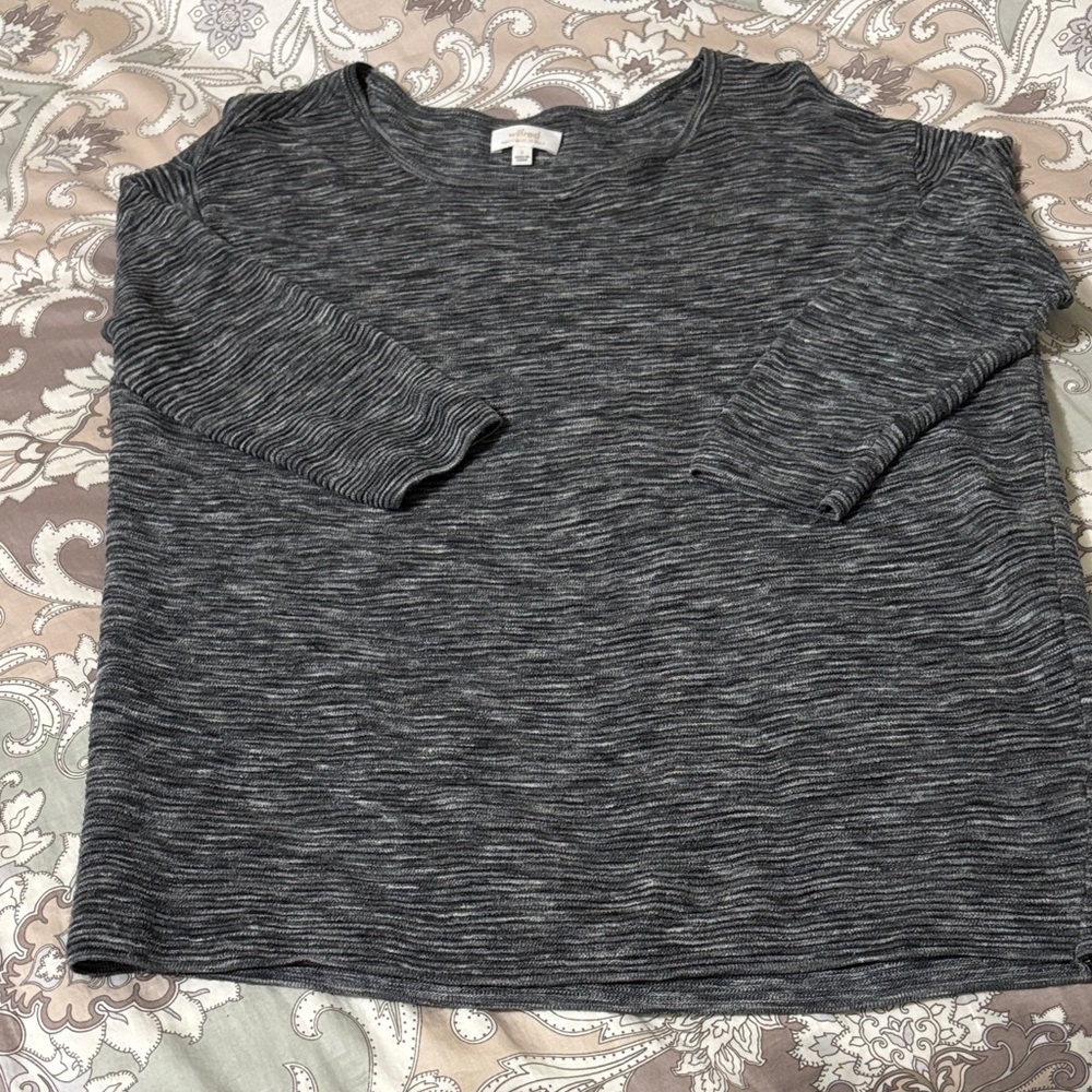 Wilfred Charcoal Knit Top